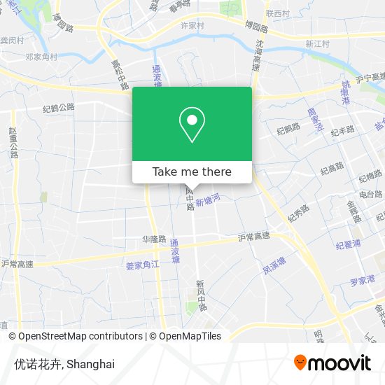 优诺花卉 map
