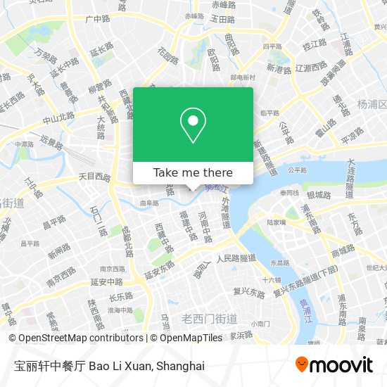 宝丽轩中餐厅 Bao Li Xuan map
