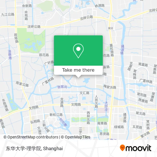 东华大学-理学院 map