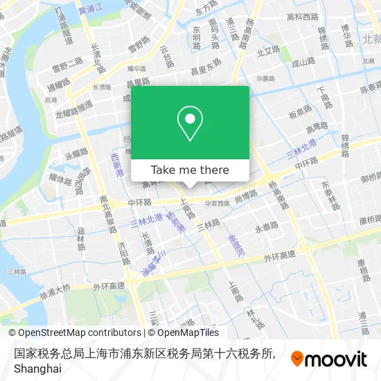 国家税务总局上海市浦东新区税务局第十六税务所 map