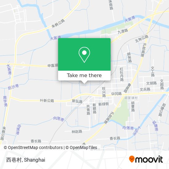 西巷村 map
