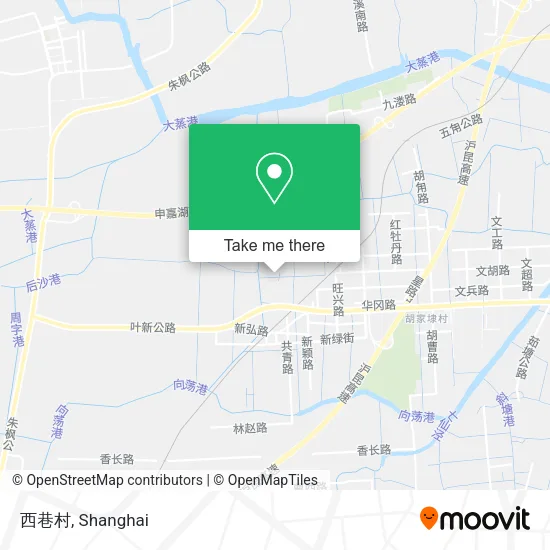 西巷村 map