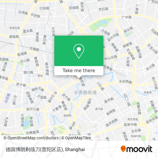 德国博朗剃须刀(普陀区店) map