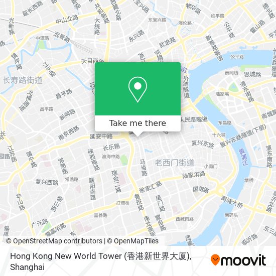 Hong Kong New World Tower (香港新世界大厦) map