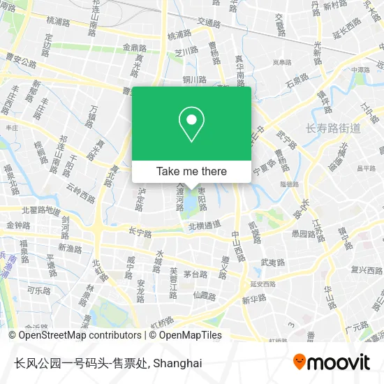 长风公园一号码头-售票处 map