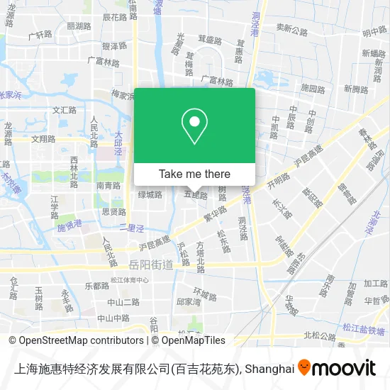 上海施惠特经济发展有限公司(百吉花苑东) map