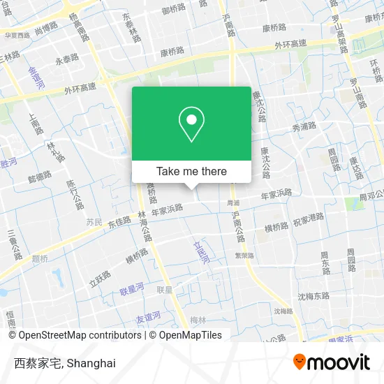 西蔡家宅 map