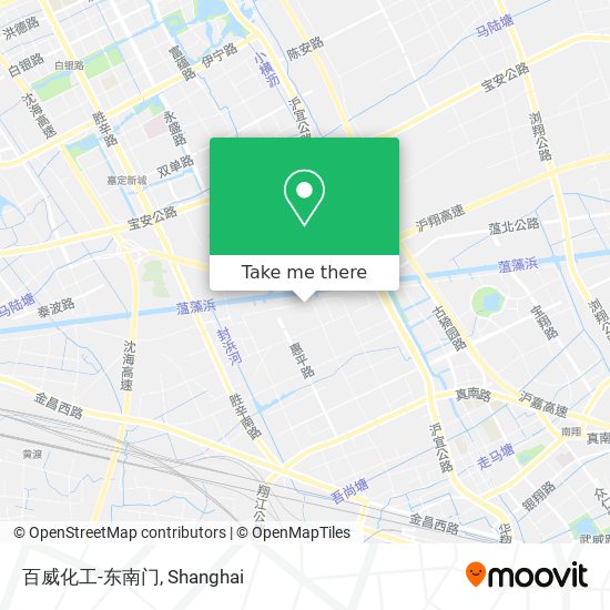 百威化工-东南门 map
