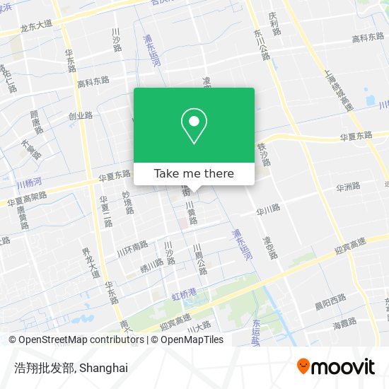浩翔批发部 map
