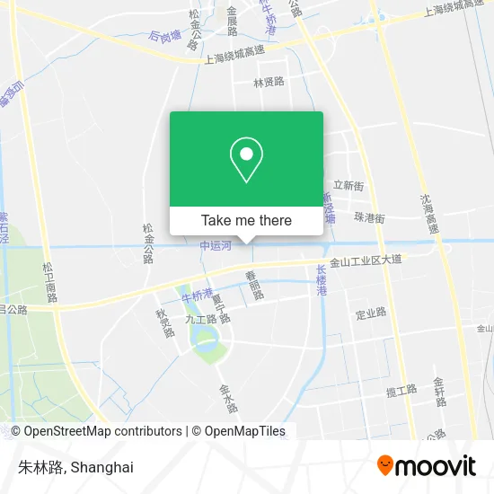 朱林路 map