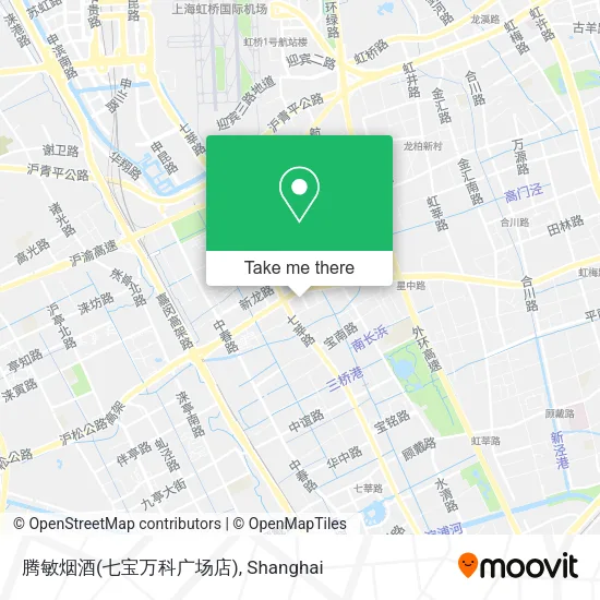 腾敏烟酒(七宝万科广场店) map