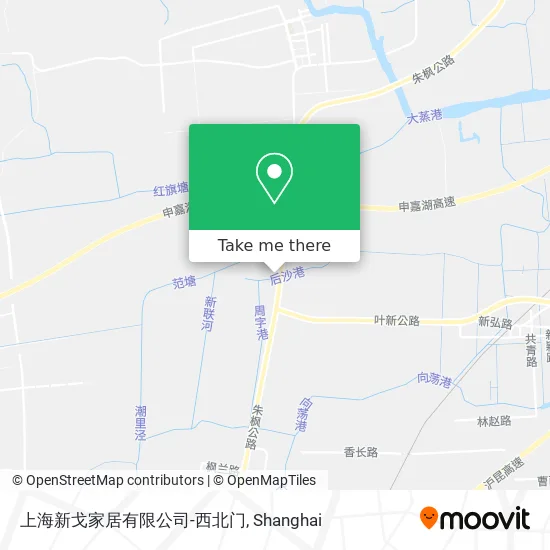 上海新戈家居有限公司-西北门 map