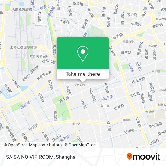 SA SA NO VIP ROOM map