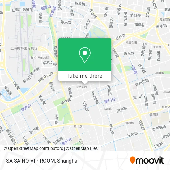 SA SA NO VIP ROOM map