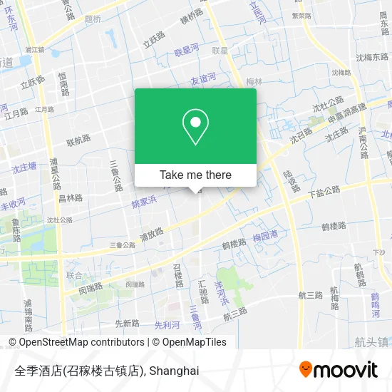 全季酒店(召稼楼古镇店) map