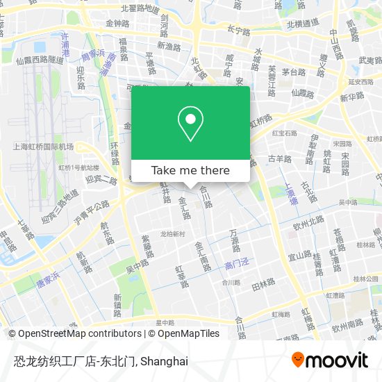 恐龙纺织工厂店-东北门 map