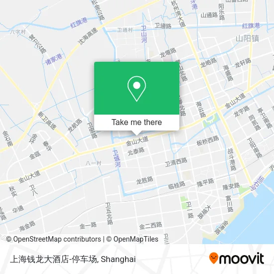 上海钱龙大酒店-停车场 map