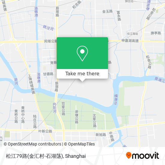 松江79路(金汇村-石湖荡) map