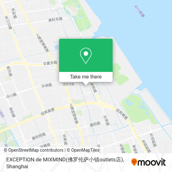 EXCEPTION de MIXMIND(佛罗伦萨小镇outlets店) map