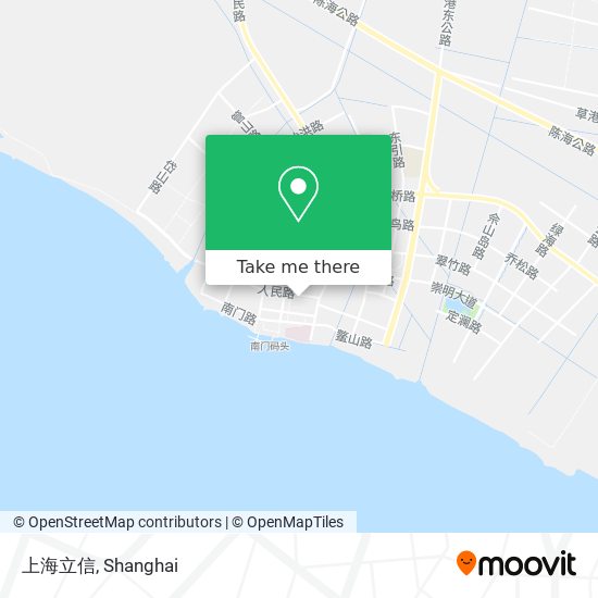 上海立信 map