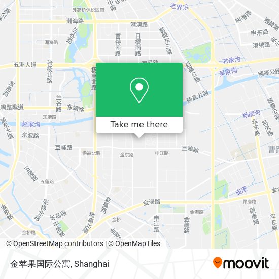 金苹果国际公寓 map