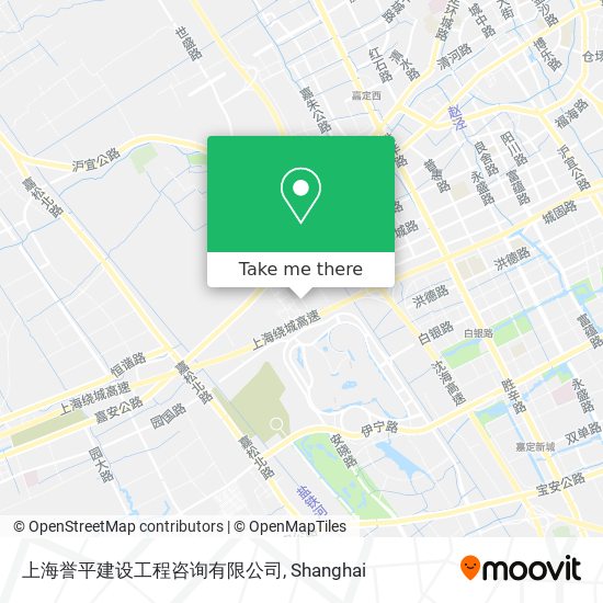 上海誉平建设工程咨询有限公司 map