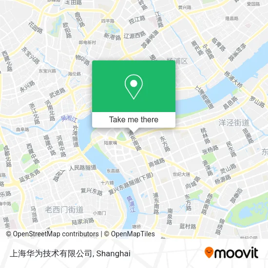 上海华为技术有限公司 map