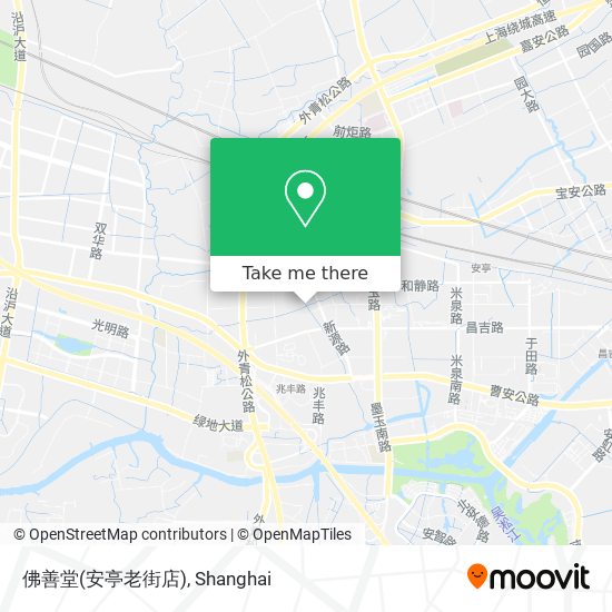 佛善堂(安亭老街店) map