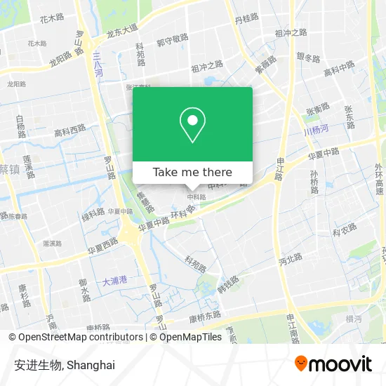 安进生物 map