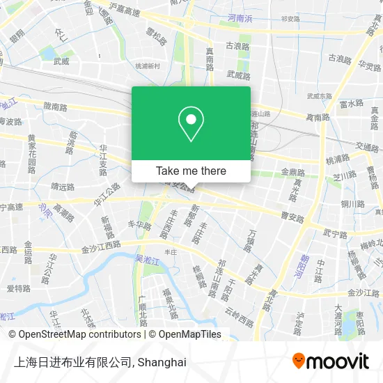 上海日进布业有限公司 map