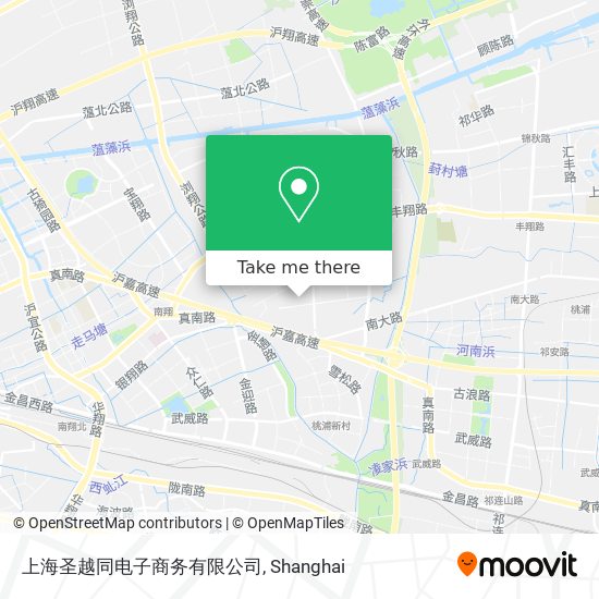 上海圣越同电子商务有限公司 map
