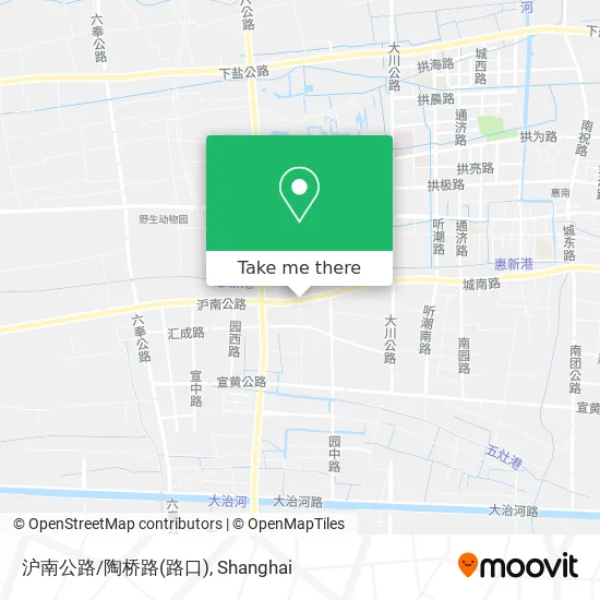 沪南公路/陶桥路(路口) map