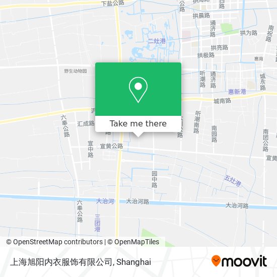 上海旭阳内衣服饰有限公司 map