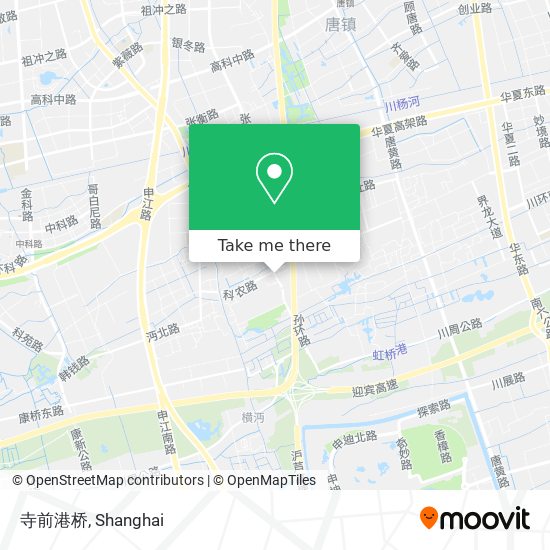 寺前港桥 map