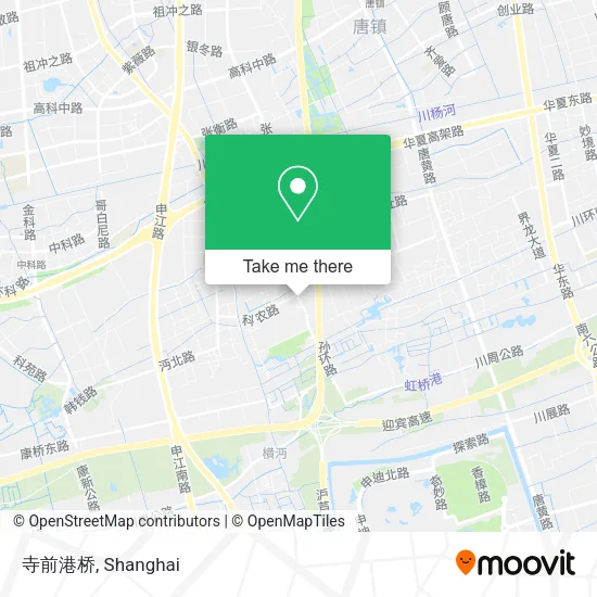 寺前港桥 map