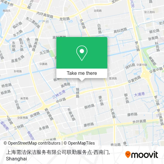 上海需洁保洁服务有限公司联勤服务点-西南门 map
