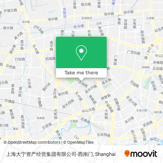 上海大宁资产经营集团有限公司-西南门 map