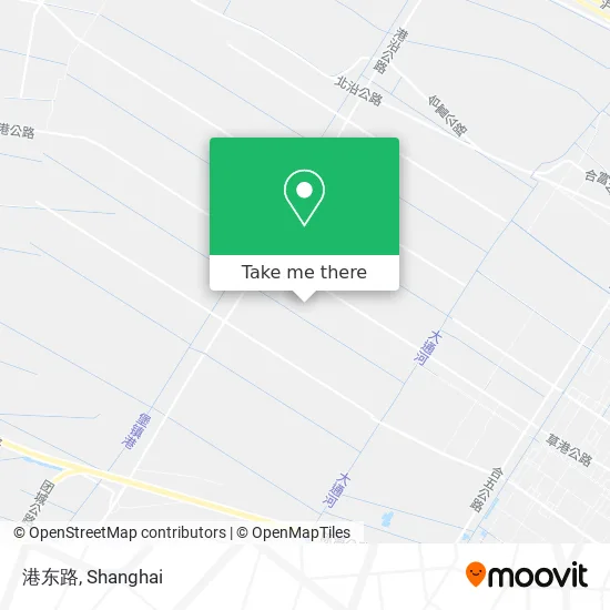 港东路 map