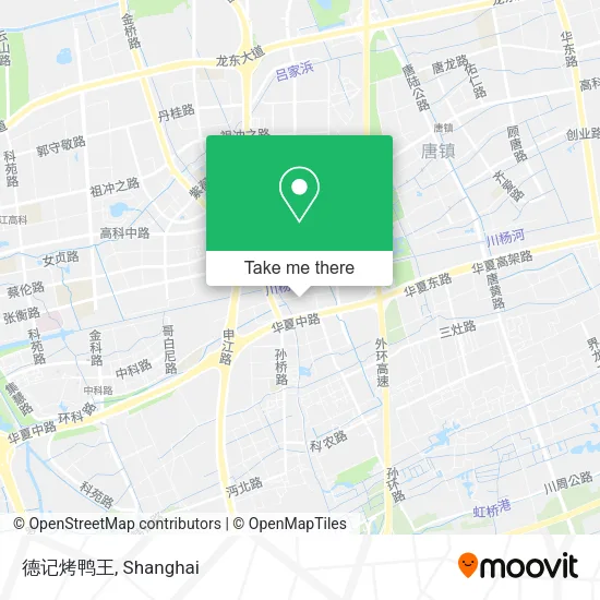 德记烤鸭王 map