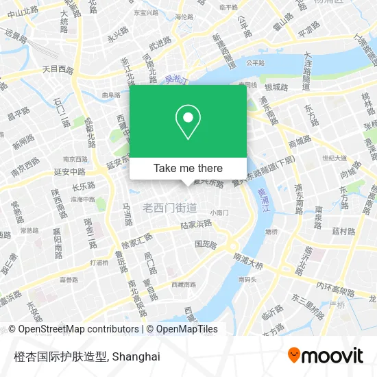 橙杏国际护肤造型 map