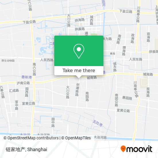 链家地产 map