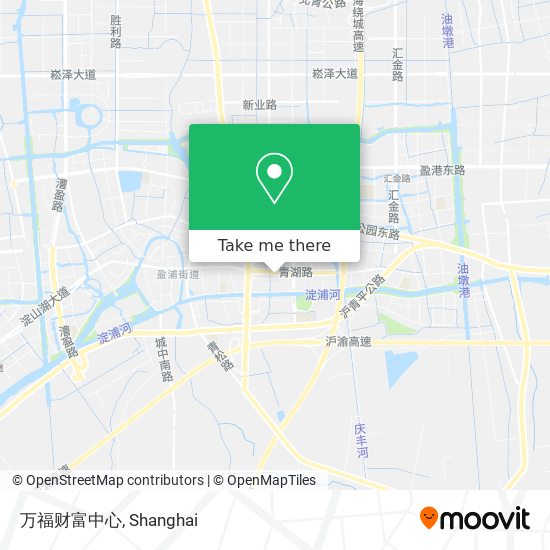 万福财富中心 map