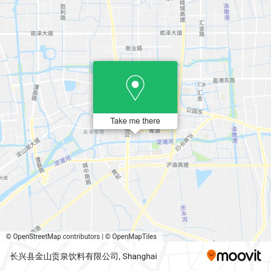 长兴县金山贡泉饮料有限公司 map