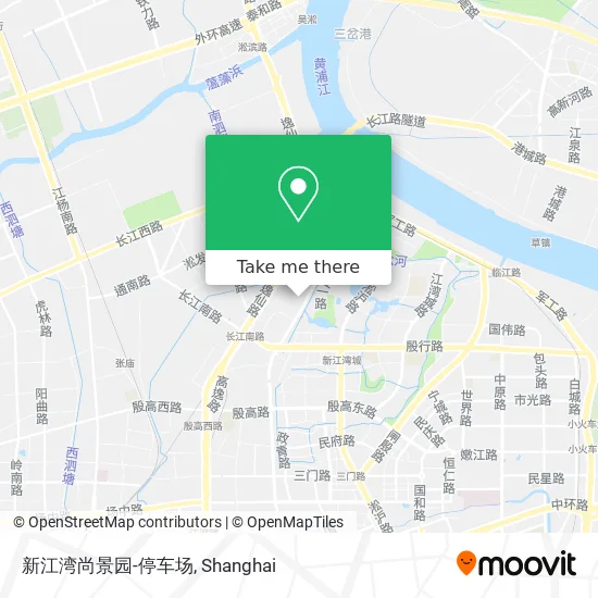 新江湾尚景园-停车场 map