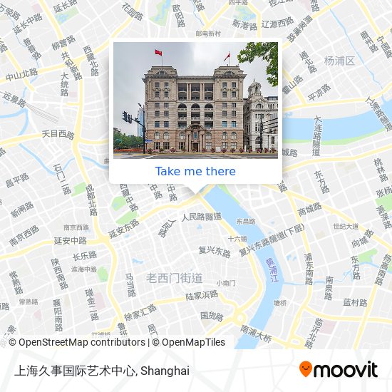 上海久事国际艺术中心 map
