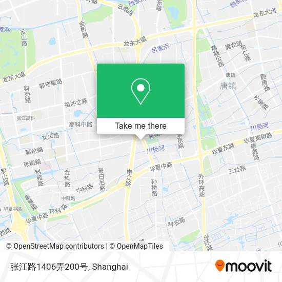 张江路1406弄200号 map