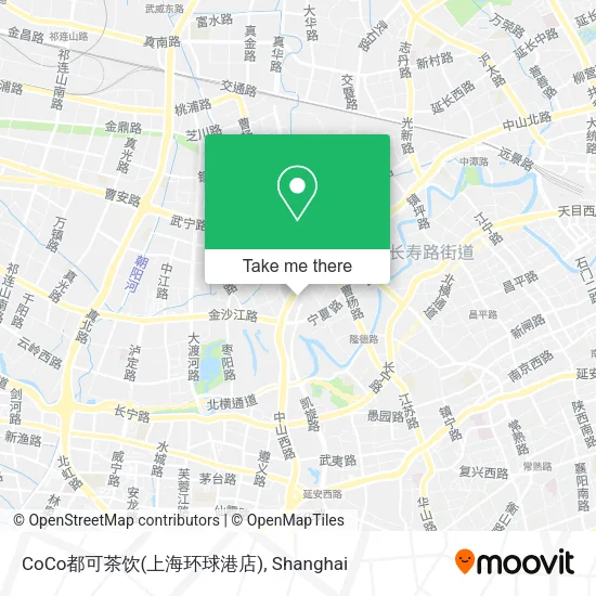 CoCo都可茶饮(上海环球港店) map