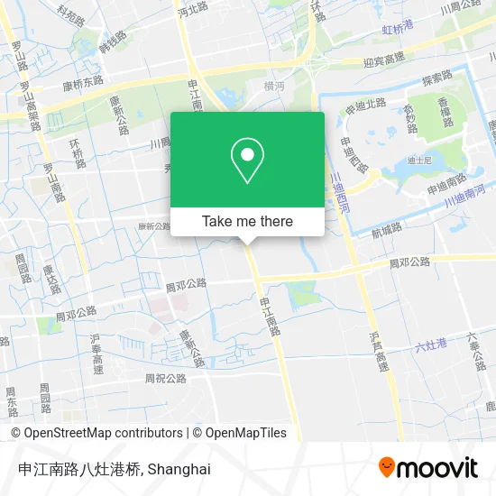 申江南路八灶港桥 map