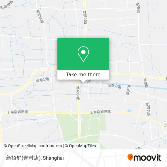 新招鲜(青村店) map