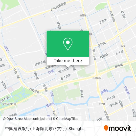 中国建设银行(上海顾北东路支行) map